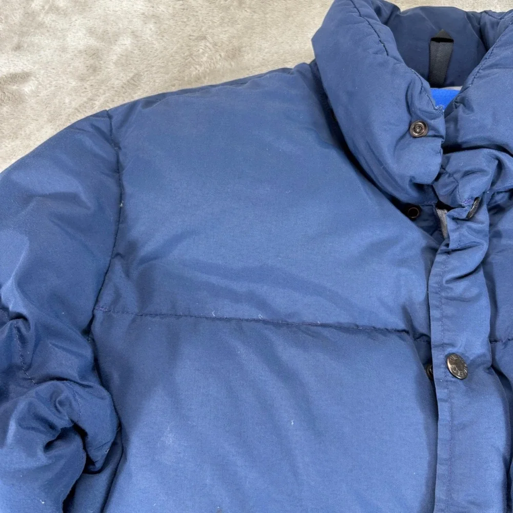 The North Face Puffer Jacket Mens Medium Down fill Blue Vintage Blue Label USA‎